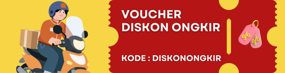 banner kupon diskon ongkir
